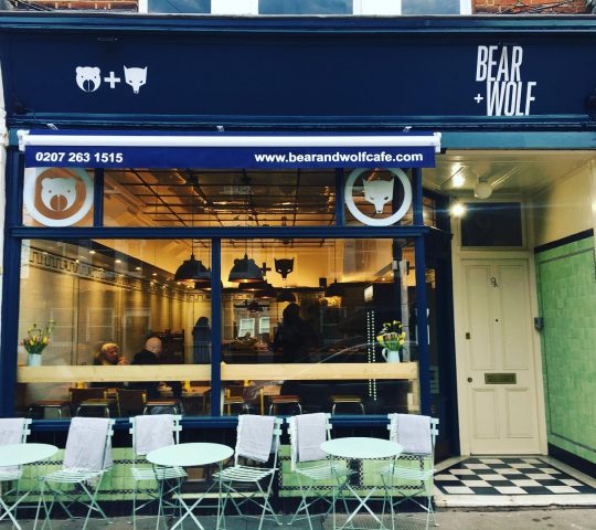 Bear + Wolf cafe