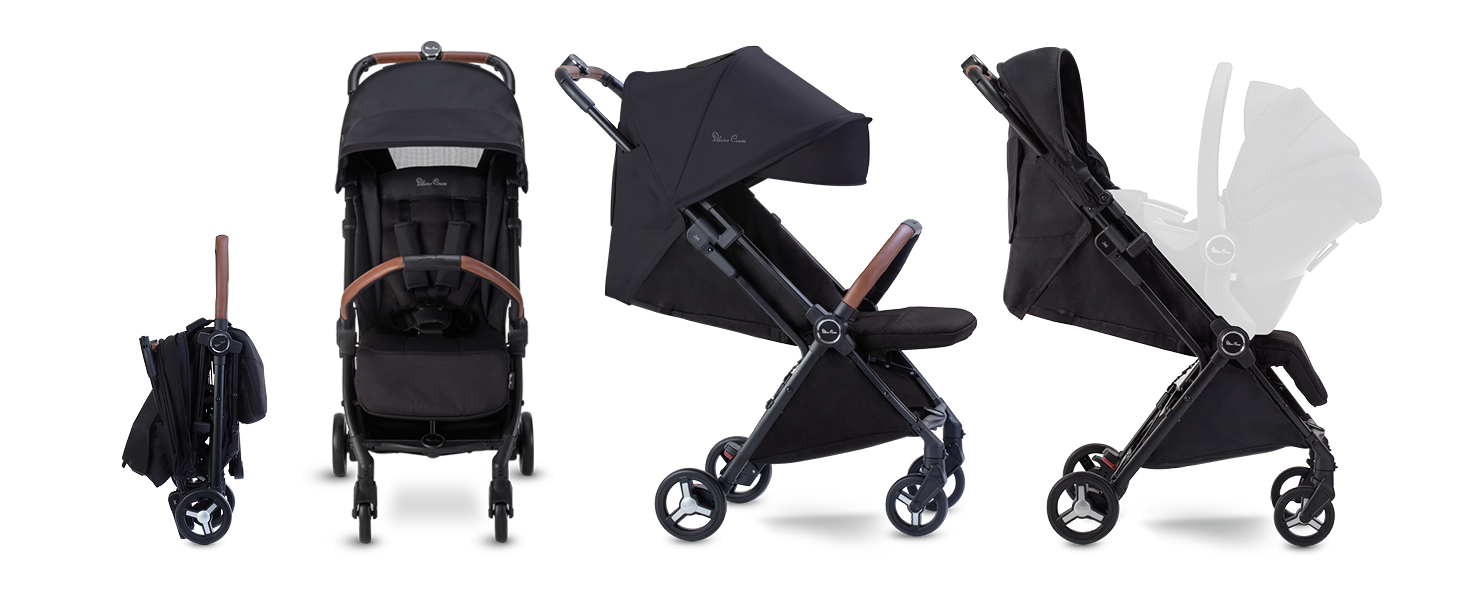 Cybex Poussette Compacte et Rotative Eezy S Twist+2 avec adapt  pockit+allcity - Cybex