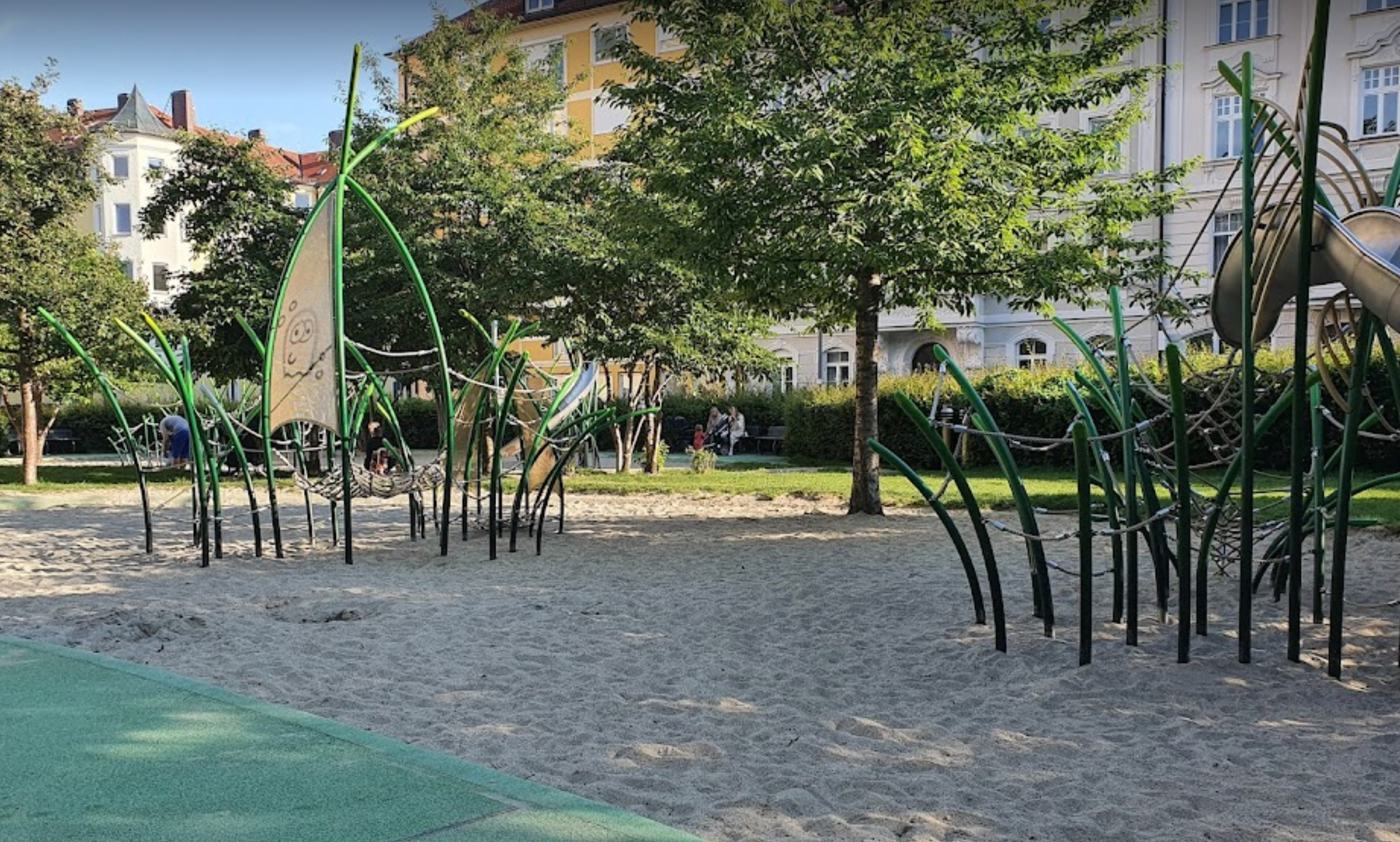 Neuer Spielplatz am Josephsplatz