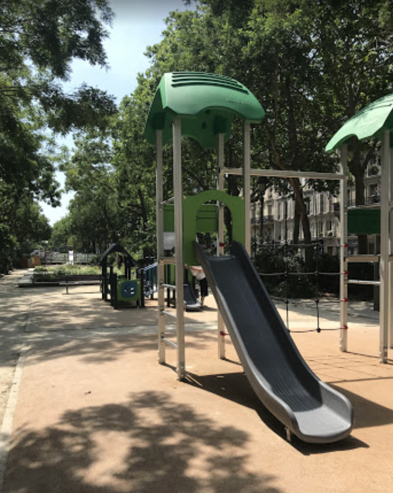 Playground in Jules Ferry square