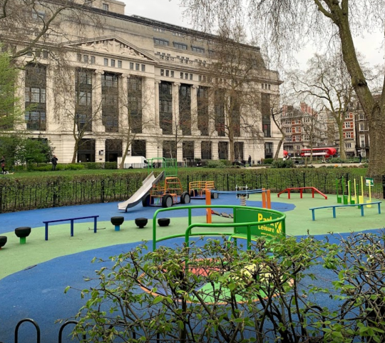 Bloomsbury Square playground