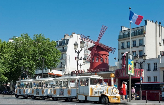 Catch the Little Train of Montmartre in Paris