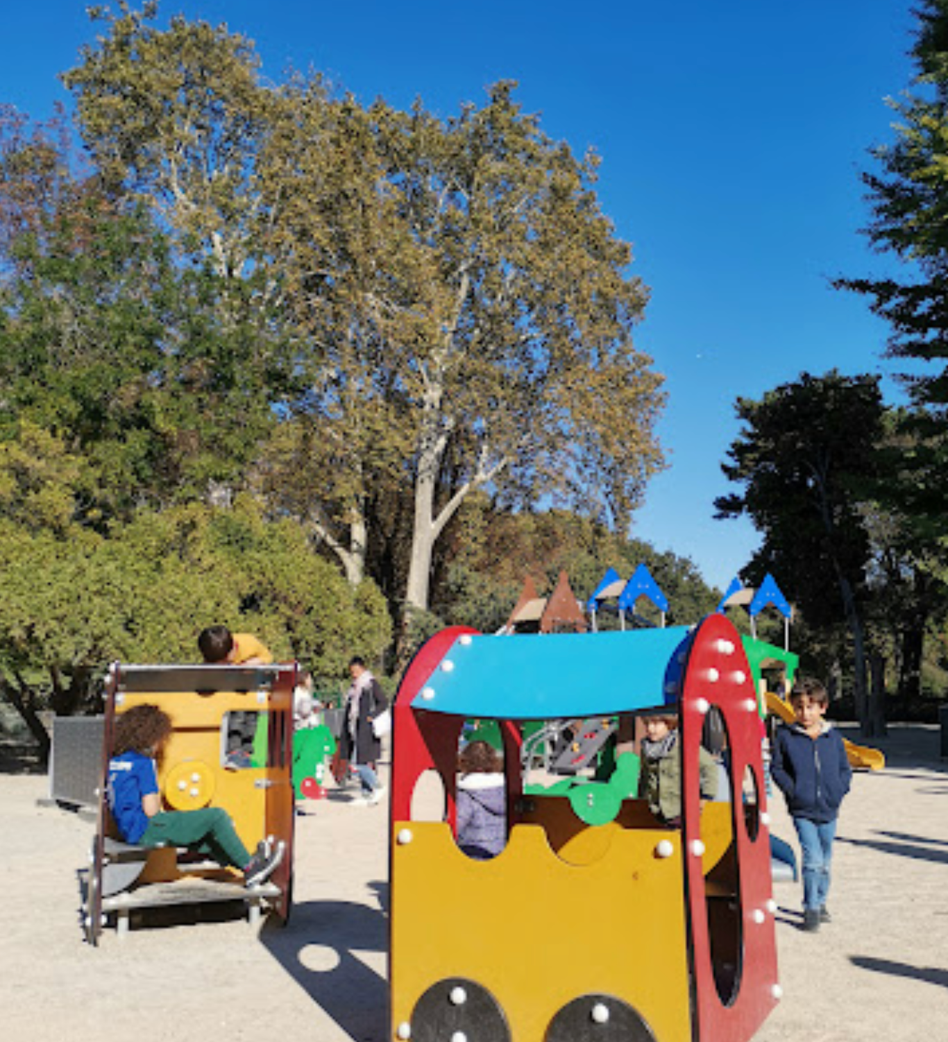 Playground in Parc Monceau