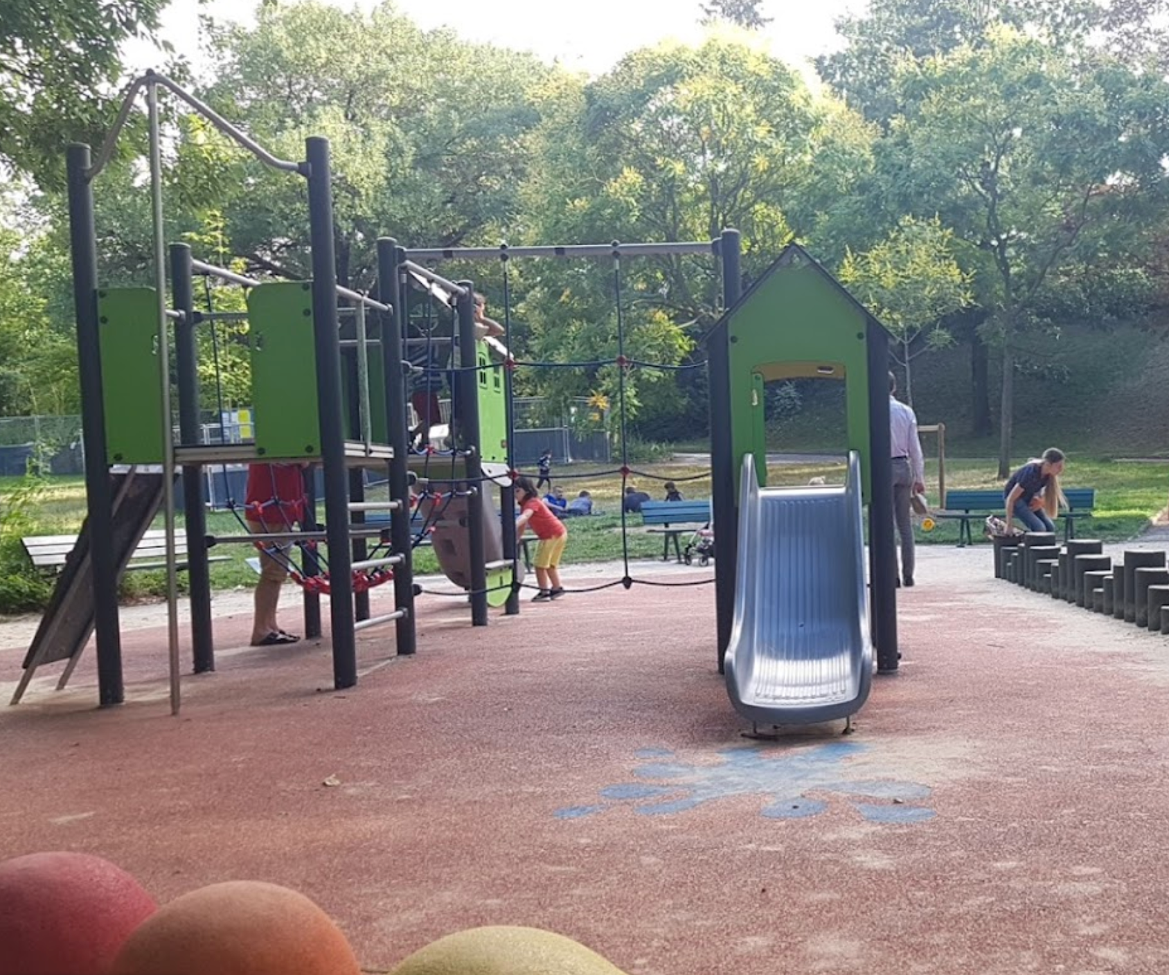 Playground in Parc Kellermann