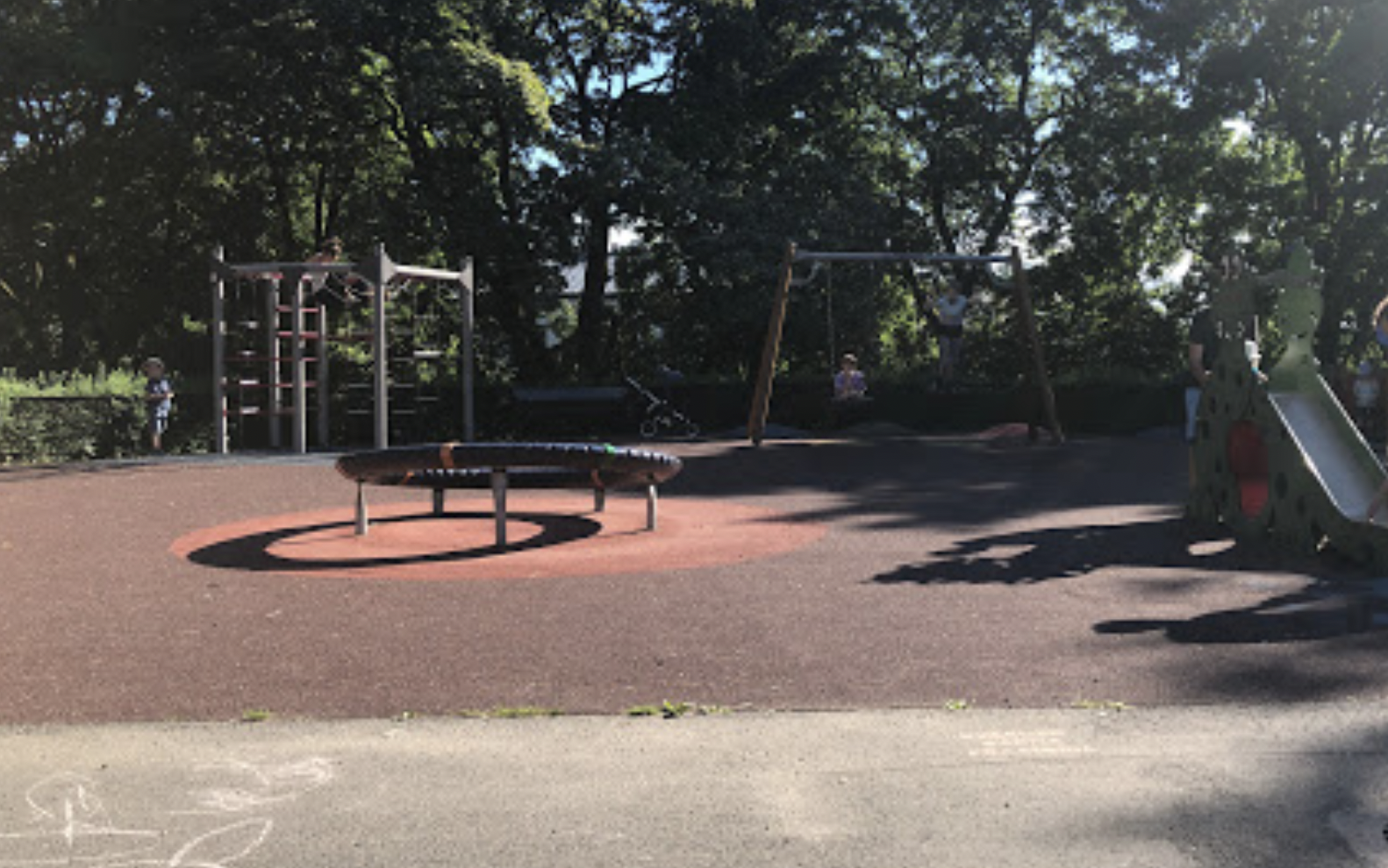 Playground in Sankt Hanshaugen park