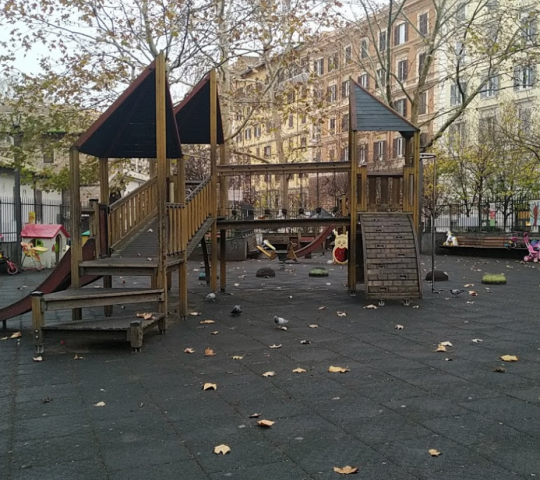Piazza San Cosimato playground