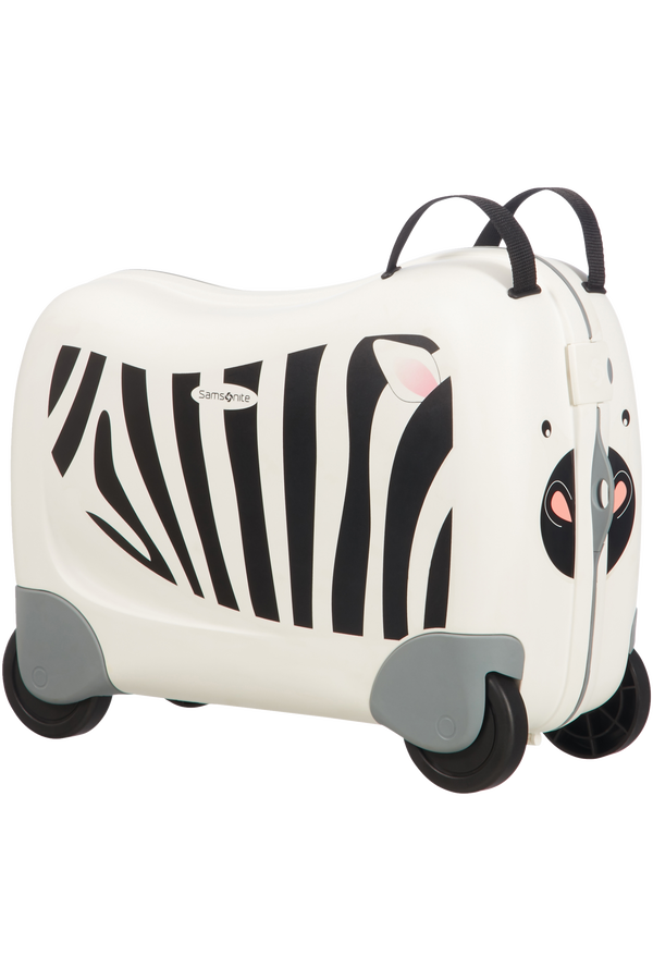 samsonite dream rider suitcase for trip with toddler
