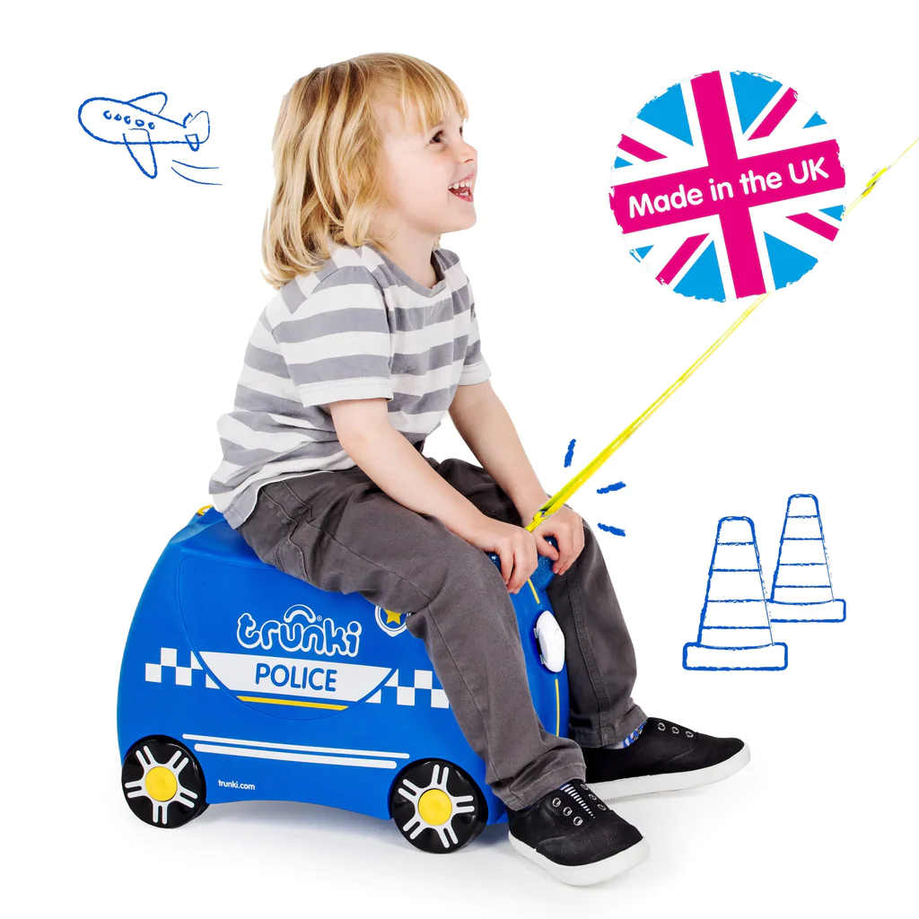trunki ride on suitcase for toddler to travel