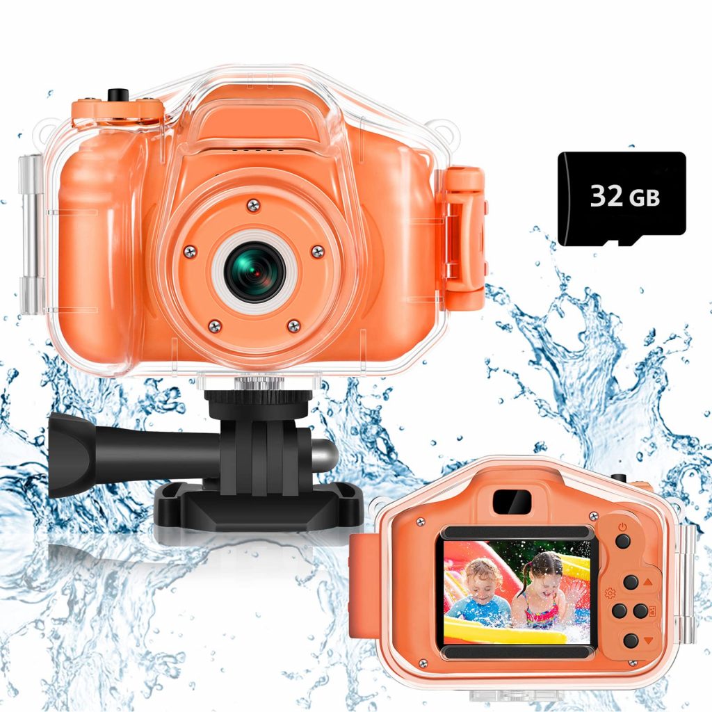 Agoigo Kids Waterproof Camera for toddlers to take pictures