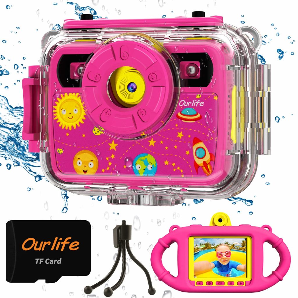 OurLife Kids Underwater Camera for toddlers